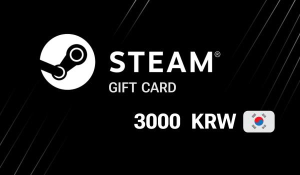 Steam Gift Card 3000 KRW