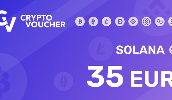 Crypto Voucher Solana 35 EUR