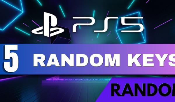Random PS5 5 Keys