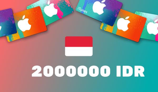 Apple iTunes Gift Card 2000000 IDR