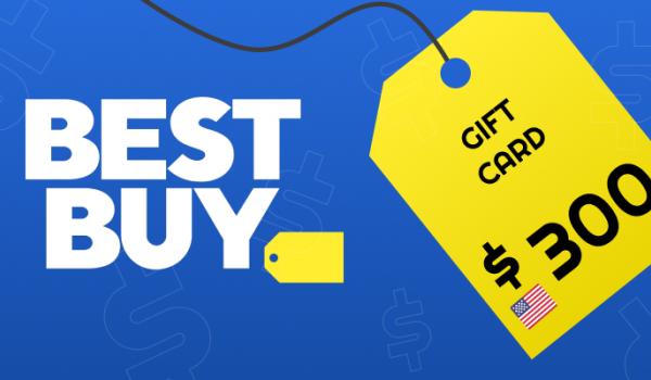 Best Buy Gift Card 300 USD