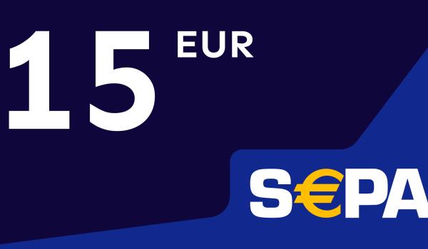 SEPA Gift Card 15 EUR