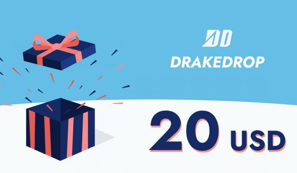 DrakeDrop Gift Card 20 USD