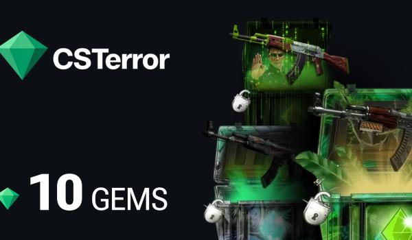 CSTERROR Gift Card 10 GEMS