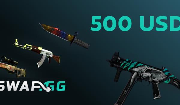 Swapgg Gift Card 500 USD