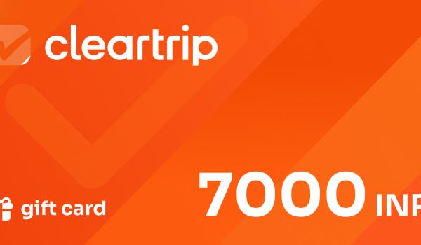Cleartrip Gift Card 7000 INR