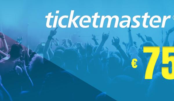 Ticketmaster Gift Card 75 EUR
