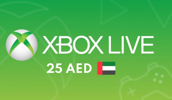 XBOX Live Gift Card 25 AED