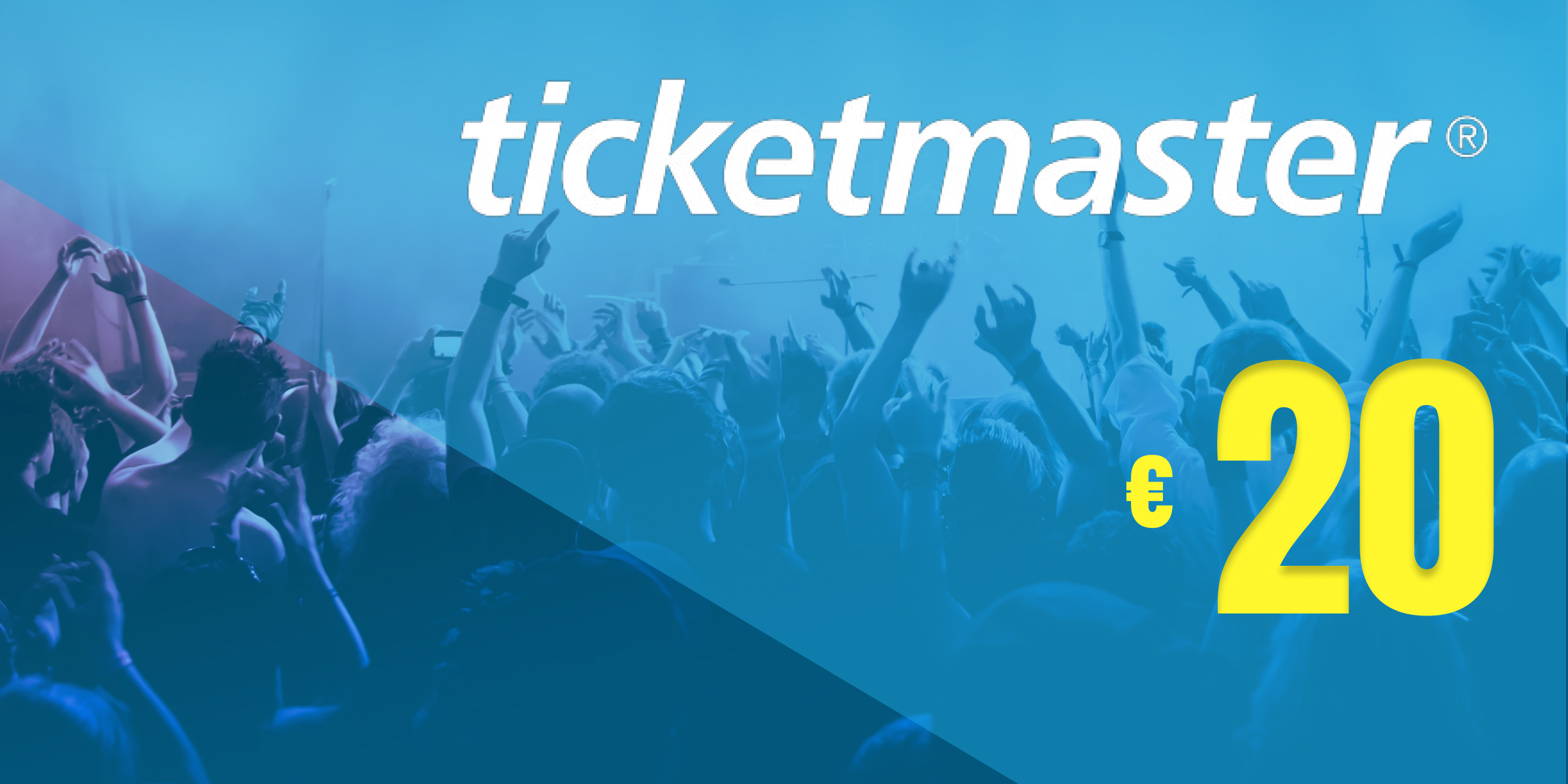 Ticketmaster Gift Card 20 EUR