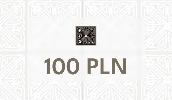 Rituals Gift Card 100 PLN