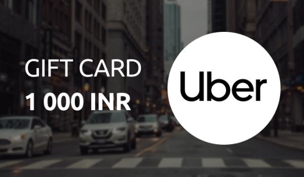 Uber Gift Card 1000 INR