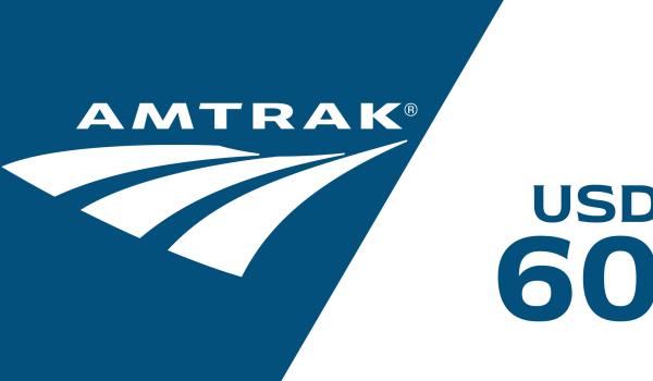 Amtrak Gift Card 60 USD