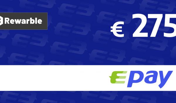 Epay Gift Card 275 EUR