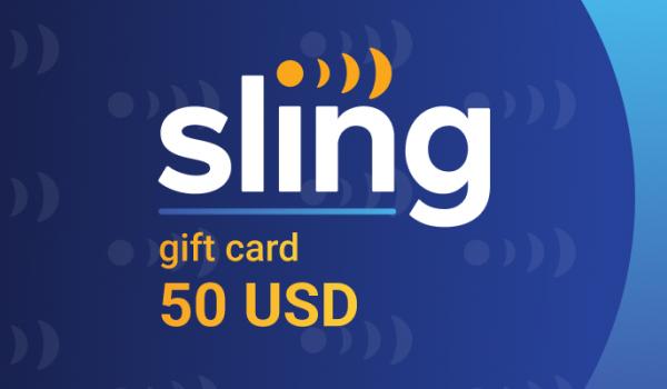 Sling TV Gift Card 50 USD