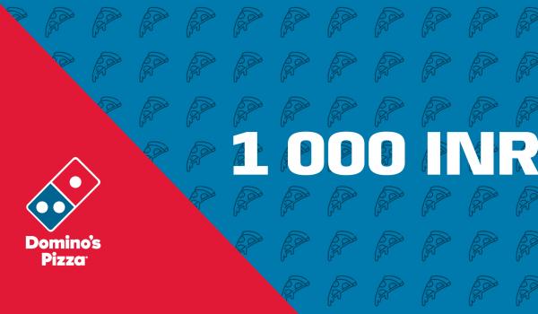 Dominos Pizza Gift Card 1000 INR