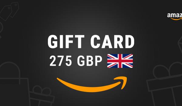 Amazon Gift Card 275 GBP