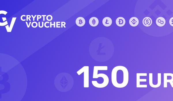 Crypto Voucher Gift Card 150 EUR