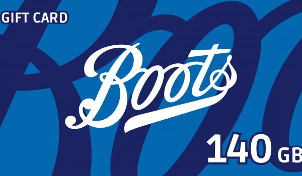 Boots Gift Card 140 GBP