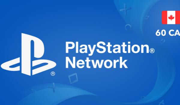 PlayStation Network Gift Card 60 CAD