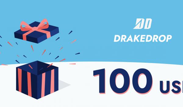 DrakeDrop Gift Card 100 USD