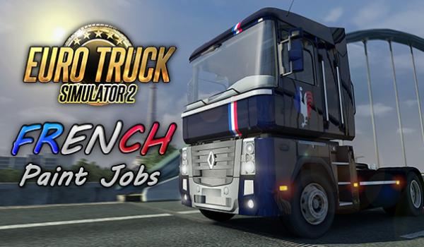 Euro Truck Simulator 2 French Paint Jobs Pack (PC)