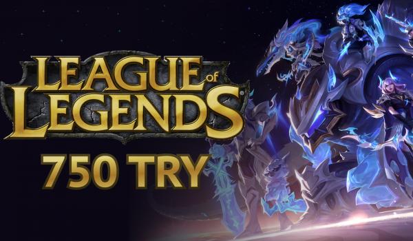 League of Legends Gift Card 750 TRY