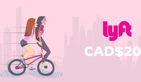 Lyft Gift Card 200 CAD