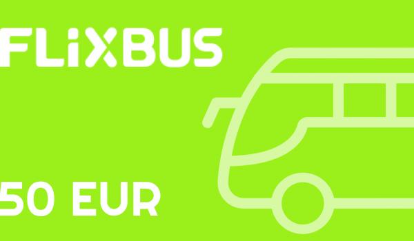 FLIXBUS Gift Card 50 EUR