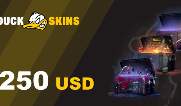 DuckSkins Gift Card 250 USD
