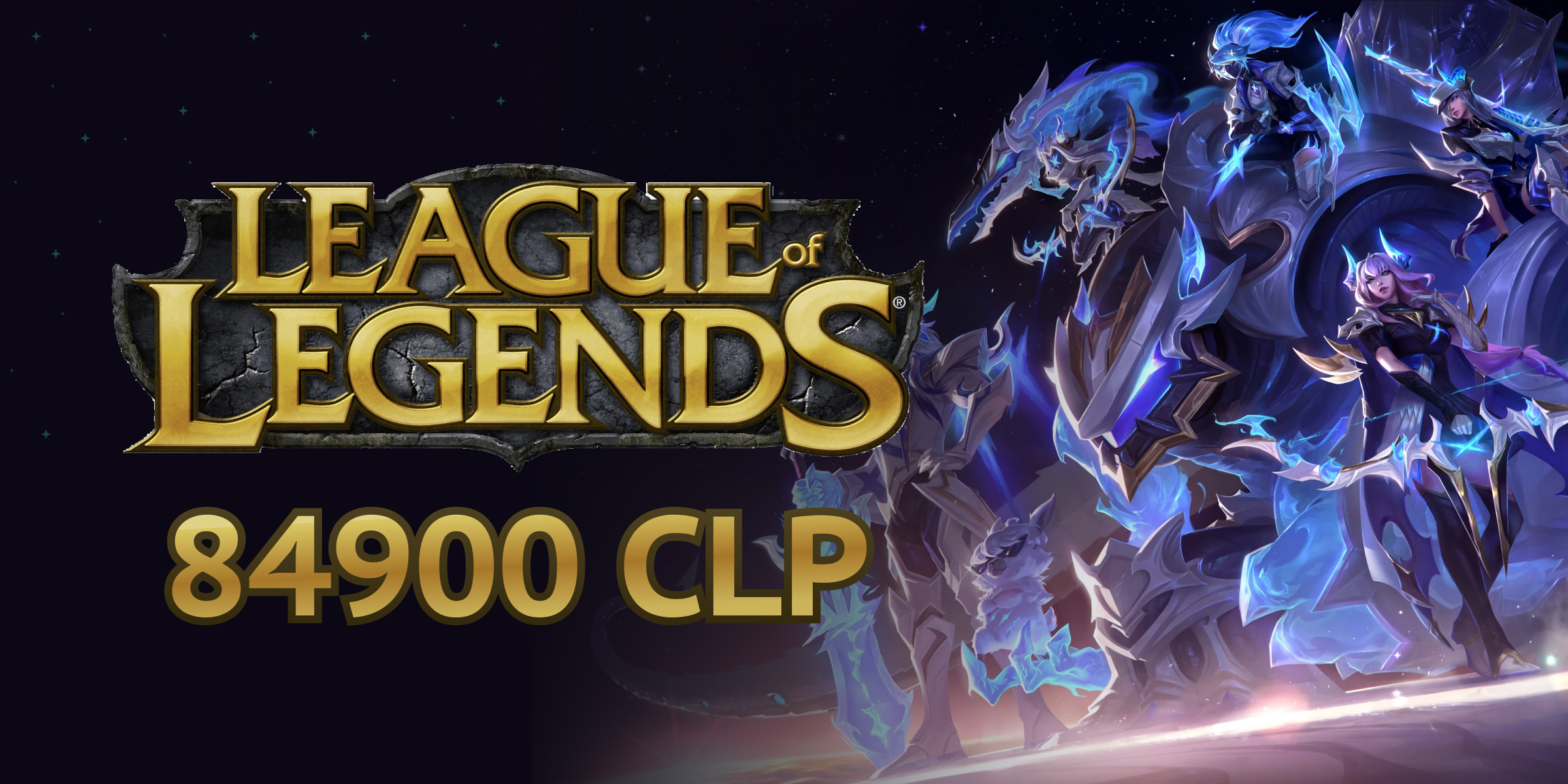 League of Legends Gift Card 84900 CLP