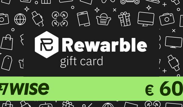REWARBLE Wise Gift Card 60 EUR