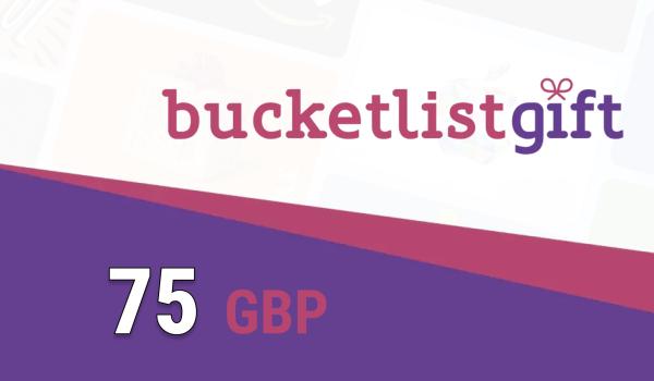 BucketlistGift Gift Card 75 GBP