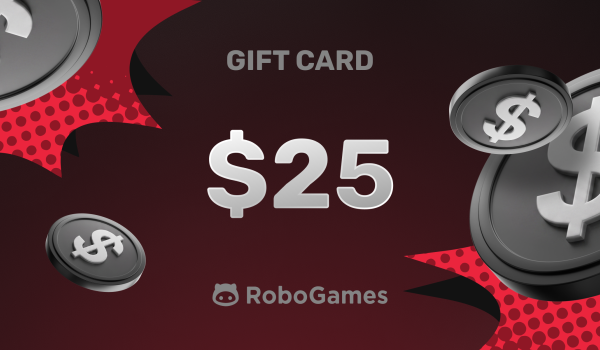 RoboGames Gift Card 25 USD