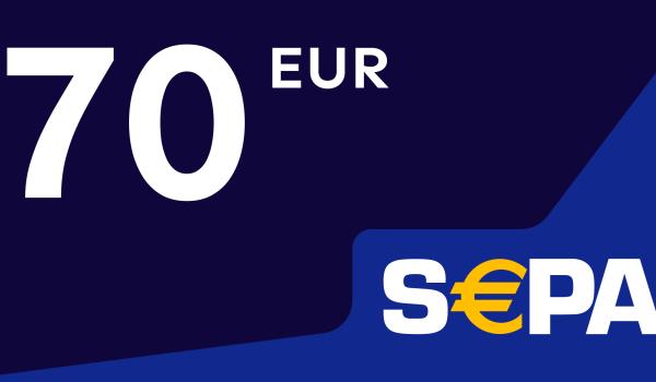 SEPA Gift Card 70 EUR