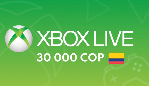 XBOX Live Gift Card 30000 COP