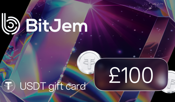 Bitjem USDT Gift Card 100 GBP
