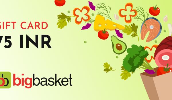 Bigbasket Gift Card 75 INR