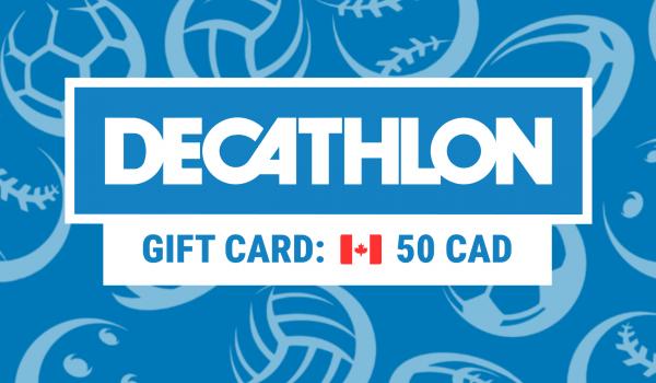 Decathlon Gift Card 50 CAD