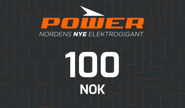 Power Gift Card 100 NOK
