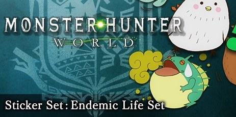 Monster Hunter: World - Sticker Set: Endemic Life Set (PC)