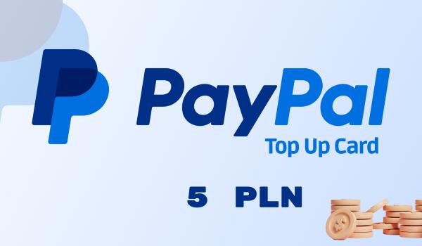 PayPal Wallet Top Up 5 PLN