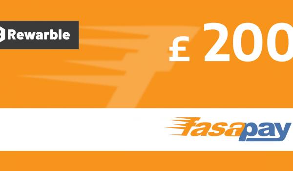 FasaPay Gift Card 200 GBP
