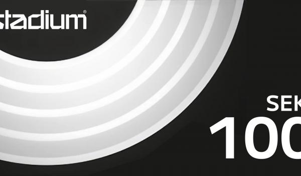 Stadium Gift Card 100 SEK