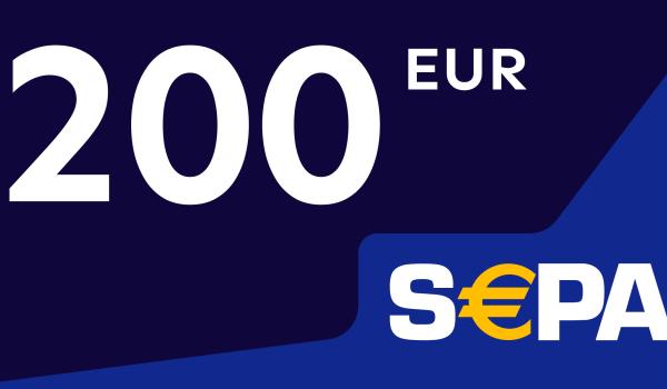 SEPA Gift Card 200 EUR