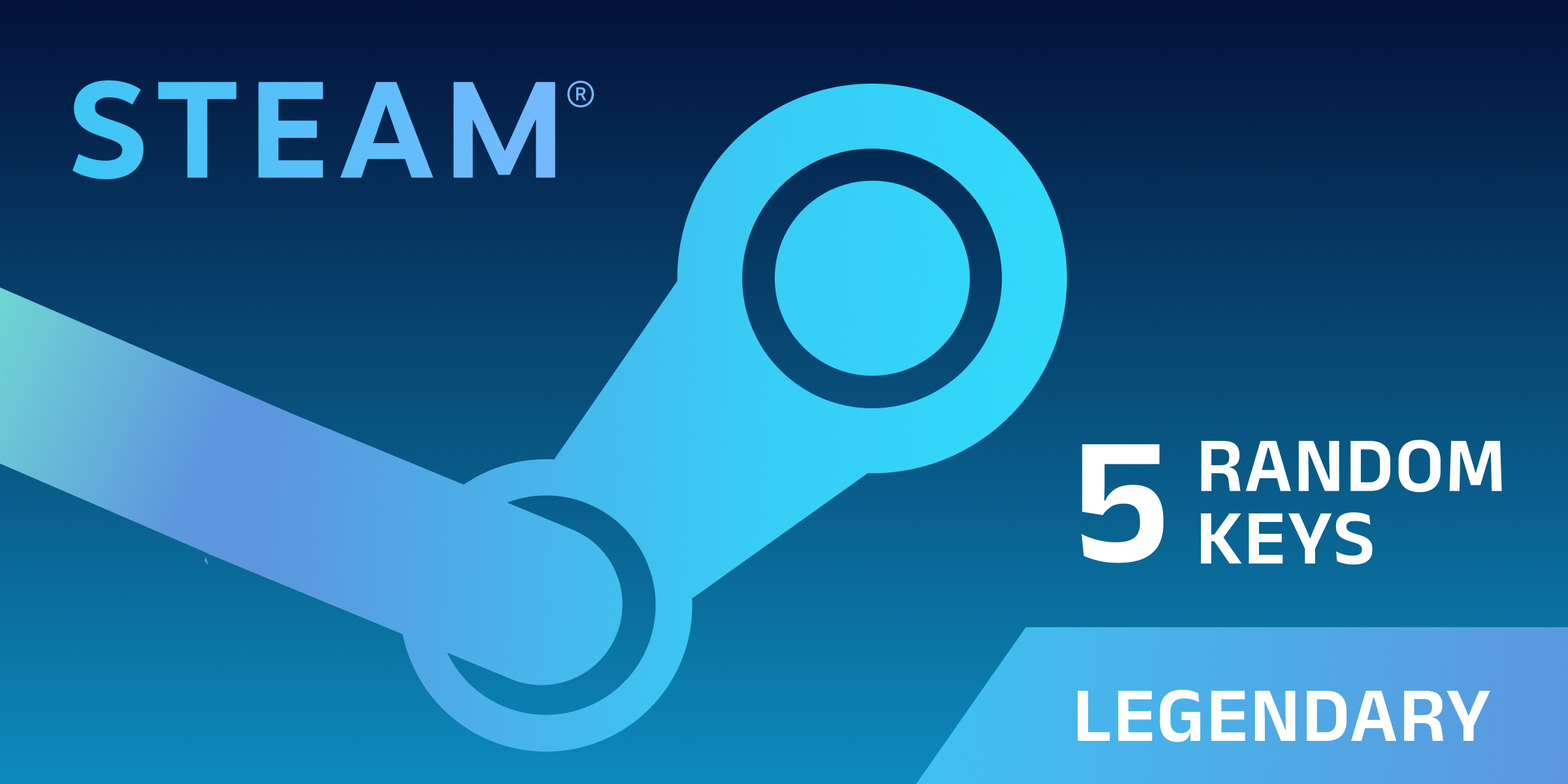 Random LEGENDARY 5 Keys (PC)