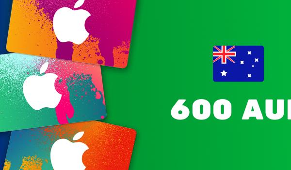 Apple iTunes Gift Card 600 AUD