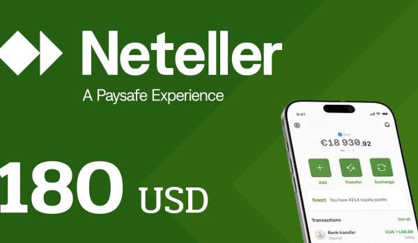 Neteller Gift Card 180 USD