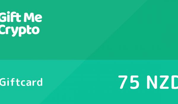 Gift Me Crypto Gift Card 75 NZD