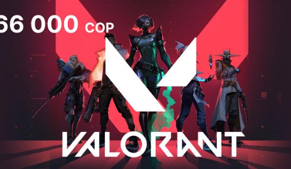 VALORANT Gift Card 66000 COP