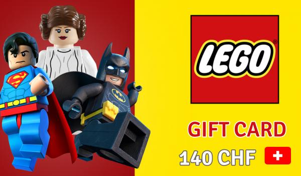 LEGO gift card 140 CHF